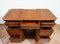 Smith Neapolitan Desk in Walnut Burl with Maple Inlay Inserts, 19th Century 9
