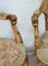 Napoleon III Armlehnstühle aus Vergoldetem Holz mit Aubusson Stoff, Frankreich, 19. Jh., 2er Set 4