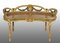 Antique Napoleon III Bench in Gilded and Painted Wood, France, Early 20th Century 1