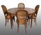 Antique French Napoleon III Medallion Chairs in Walnut, Set of 6 4