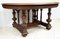 Antiker Ovaler Henry II Tisch aus Nussholz, Frankreich, 19. Jh. 2