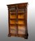Antique Neapolitan Smith Bookcase in Mahogany Feather with Maple Inlay Inserts, Early 19th Century 1