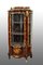 Antique French Napoleon III Display Case in Fine Exotic Wood 1