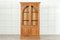English Oak Arched Glazed Bookcase Cabinets, Set of 2 13