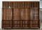 Large Oak Glazed Haberdashery Bookcase Cabinet, 1890 4
