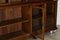 Large Oak Glazed Haberdashery Bookcase Cabinet, 1890 6