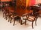 Antique Victorian Snooker / Dining Table & Chairs, 1900s, Set of 9 4