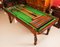 Antique Victorian Snooker / Dining Table & Chairs, 1900s, Set of 9 10