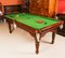 Antiker viktorianischer Snooker / Esstisch, 1900er 4