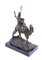 Vintage Beduinenkrieger auf Kamel Bronzeskulptur nach Agathon Léonard, 20. Jahrhundert 2