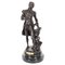 Escultura de Nelson vintage de bronce, siglo XX, Imagen 1