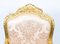 Vergoldete französische Vintage Louis XV Revival Armlehnstühle, 1980er, 2er Set 4