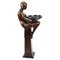 Escultura de dama Biba vintage de bronce, años 80, Imagen 1