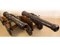 Canons d'Artillerie Décoratifs Vintage de 1,8 m en Bronze, 20ème Siècle, Set de 2 2