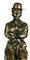 Lebensgroße Vintage Bronze Skulptur des sitzenden Charlie Chaplin, 1980er 7
