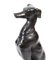 Große sitzende Art Deco Revival Hunde, 20. Jh., Bronzen, 2er Set 5