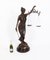 4ft Lady Justice Statue, 20. Jh., Bronze 14