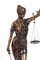 4ft Lady Justice Statue, 20. Jh., Bronze 2