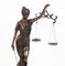 4ft Lady Justice Statue, 20. Jh., Bronze 3