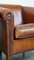 Sheep Leather Club Chairs, Set of 2 15