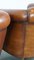 Sheep Leather Club Chairs, Set of 2 12