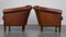 Sheep Leather Club Chairs, Set of 2, Image 5