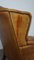 Brown Leather Wing Chair 12