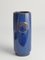 Blaue Vase aus Steingut von Maria Philippi für South Holm, 1960er 10