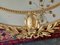 Specchio da parete ovale vittoriano in legno dorato e gesso, Immagine 4
