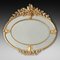 Victorian Giltwood and Gesso Oval Wall Mirror 1