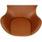 Egg Chair in Walnut Grace Leather by Arne Jacobsen, Image 10