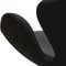 Swan Sofa in Black Grace Leather by Arne Jacobsen 23