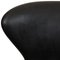 Swan Sofa in Black Grace Leather by Arne Jacobsen, Image 13