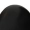 Silla Swan de cuero negro de Arne Jacobsen, años 80, Imagen 9