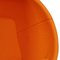 Sedia Ball bianca in tessuto Hallingdal arancione, inizio XXI secolo, Immagine 10