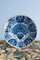 Blue and White Peacock Plate from Dutch Delftware, Image 1