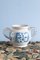 Blue and White Two-Handled Pot from French Faience, 1700s, Image 3