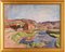 Bertrand Py, Riverside Path, Oil Painting on Canvas, Mid-20th Century, Framed 6