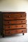 Large Antique Mahogany Chest of Drawers, Image 9