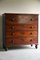 Large Antique Mahogany Chest of Drawers 1