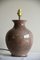 Brown Glazed Pottery Lamp 6