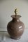 Brown Glazed Pottery Lamp 5
