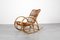Mid-Century Bamboo and Rattan Rocking Chair by Franco Albini, 1960s, Image 3