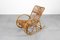 Rocking Chair Mid-Century en Bambou et Rotin par Franco Albini, 1960s 2