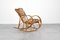 Mid-Century Bamboo and Rattan Rocking Chair by Franco Albini, 1960s 7