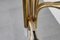 Italian Brass Chandelier by A. Lelii for Arredoluce, 1950s 14