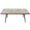 Mid-Century Mosaic Table with Tile in Teak, 1960s 1