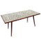 Mid-Century Mosaic Table with Tile in Teak, 1960s 4