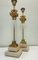 Alabaster and Bronze Corinthian Table Lamps from Kuatre, Spain, 1970s, Set of 2 4