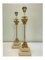 Alabaster and Bronze Corinthian Table Lamps from Kuatre, Spain, 1970s, Set of 2 3
